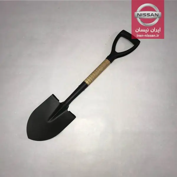 بیل ساده دسته چوبی 70 سانتی