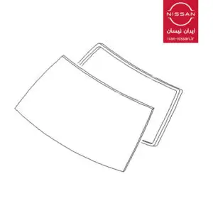 نوار شیشه جلو پیکاپ چینی